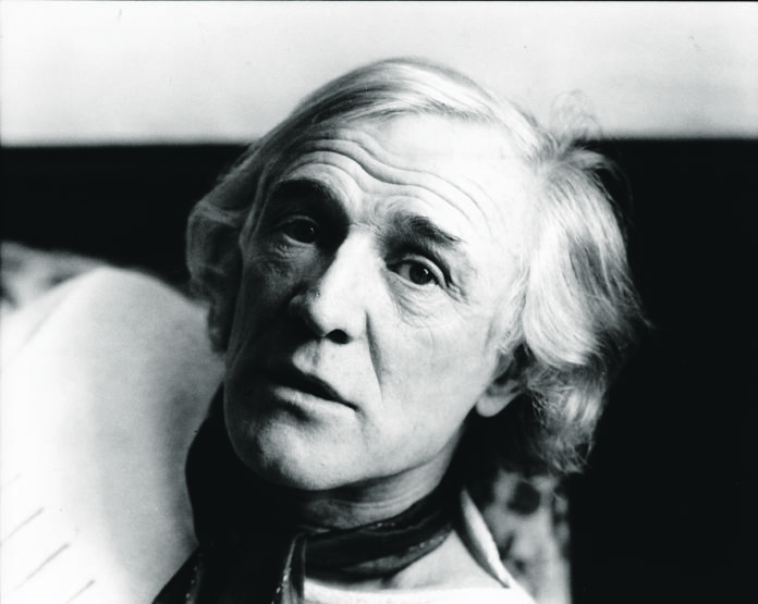 Portrait of actor Richard Harris at an older age