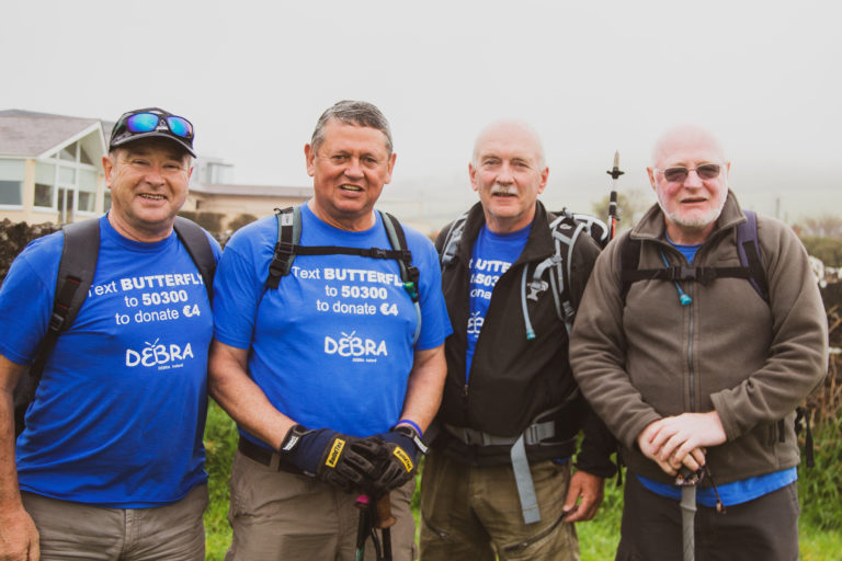 Limerick hillwalkers raise €25,000 for Debra Ireland