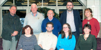 Limerick PPN members (Back row): John Buttery, Patrick Cummins, Jim Long, Michael Quilligan, Catherine Dalton. (Front row): Noreen Stokes, Patrick Fitzgerald, Rose Anne White and Nuala Geoghegan.