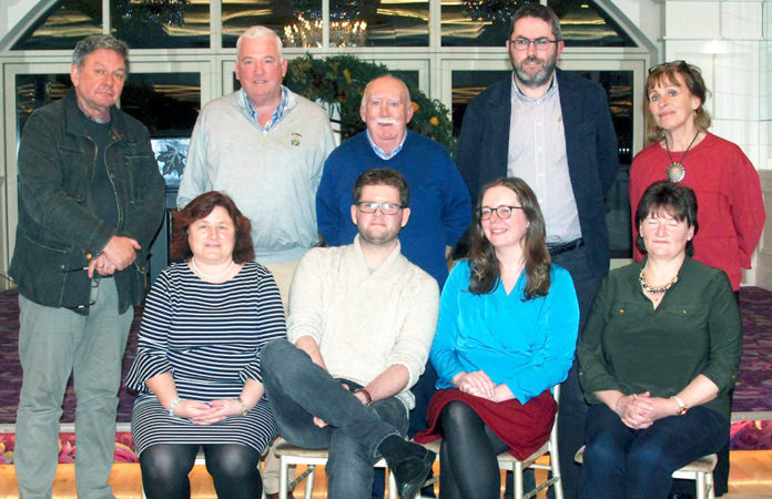 Limerick PPN members (Back row): John Buttery, Patrick Cummins, Jim Long, Michael Quilligan, Catherine Dalton. (Front row): Noreen Stokes, Patrick Fitzgerald, Rose Anne White and Nuala Geoghegan.