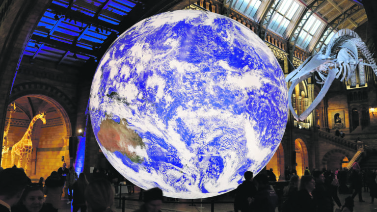 Spinning around to surround sound