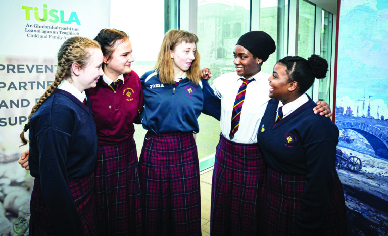 Students are all action on award winning video