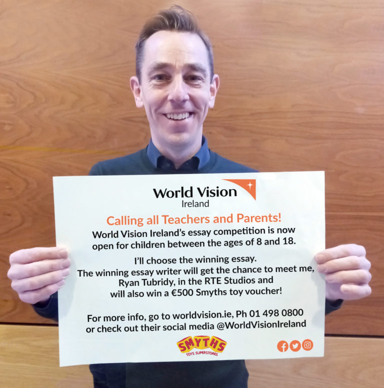 Limerick Schools urged to enter essay competition judged by Ryan Tubridy