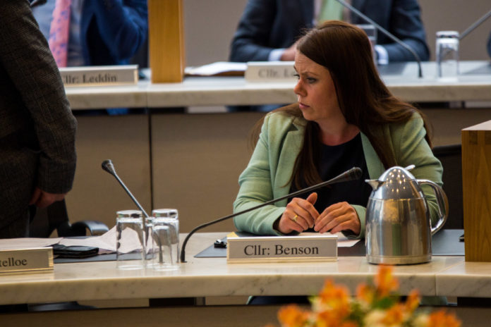 Cllr Sharon Benson, Sinn Féin. Photo: Cian Reinhardt