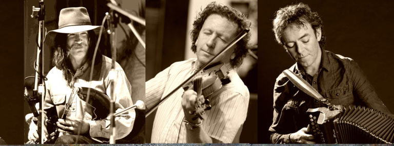 Rock solid session from three legends of traditional Irish music