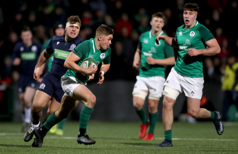Two Munster men named in Irish U20 side for Wales clash