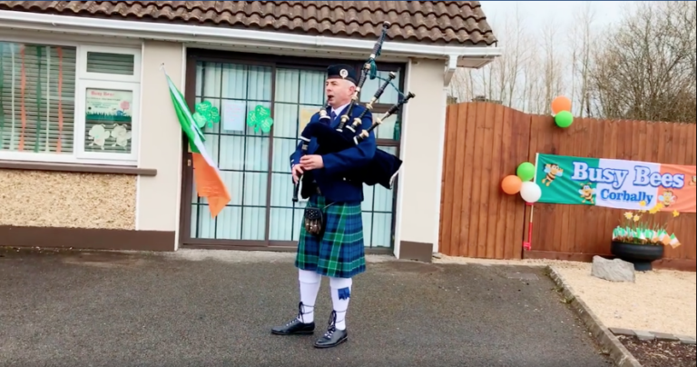 Corbally St Patrick’s Day parade kept its distance