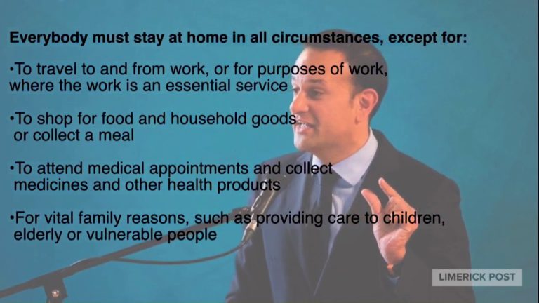 Limerick Post Show |  Latest Covid-19 Guidelines