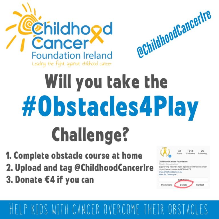 Help Kids With Cancer Overcome Obstacles With an Obstacle Course at Home #Obstacles4Play