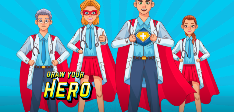 Draw Your Hero: Limerick man launches Children’s Art Competition to Celebrate the Heroes Taking Action against Covid-19