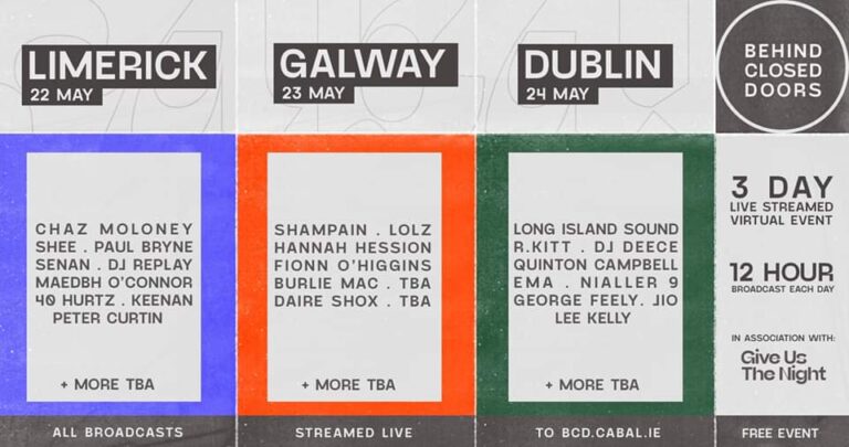 CABAL digital weekender for the Limerick Covid Lockdown Party