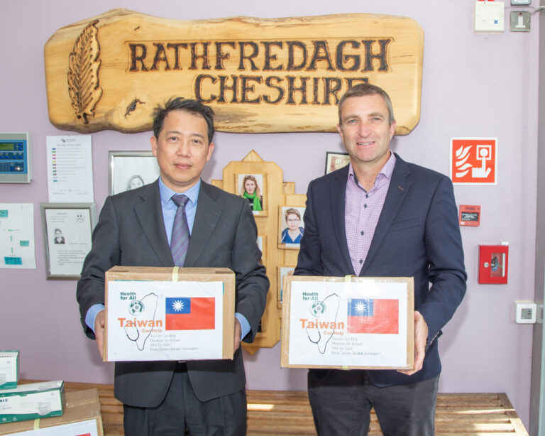 Taiwanese Community Donate PPE to Rathfredagh Cheshire Home
