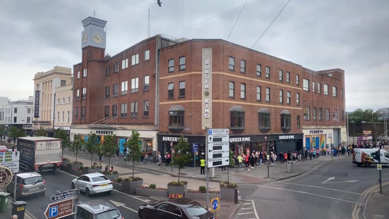 “I need everything, socks, knickers, bras, the whole lot” – shoppers queue outside Limerick Penneys store since 3am