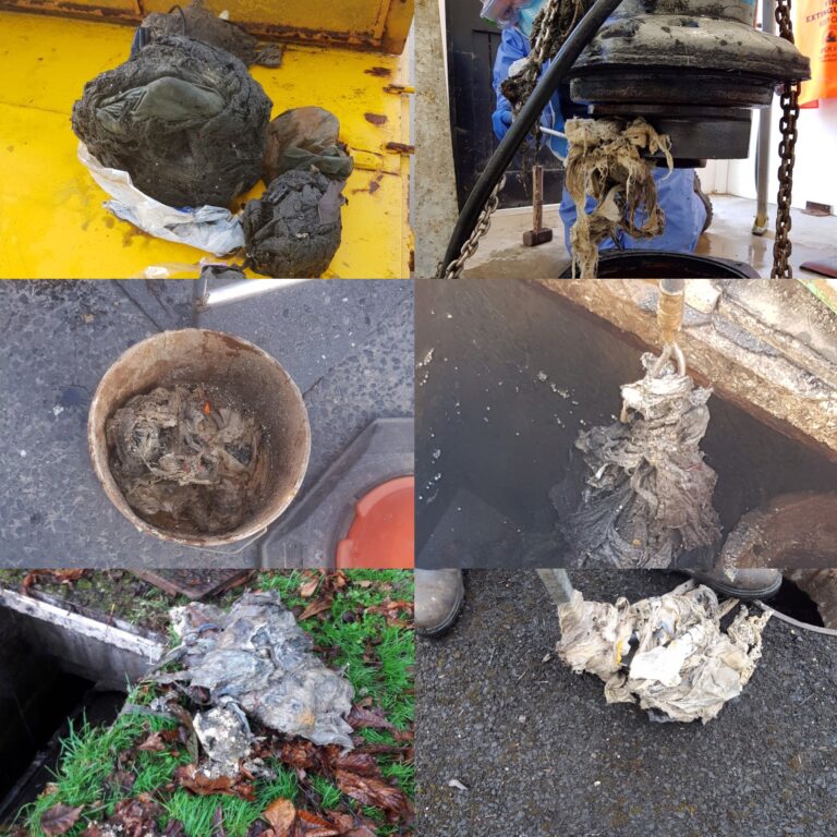 Pictures reveal damage caused by wipes being flushed down Limerick’s loos