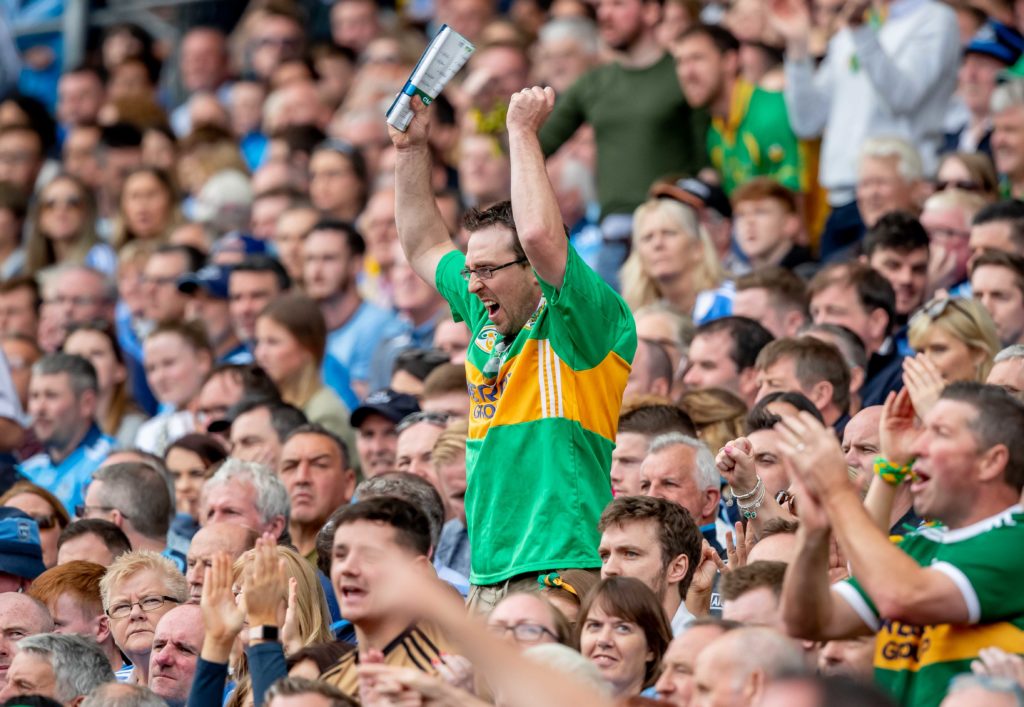 Kerry fan at football match