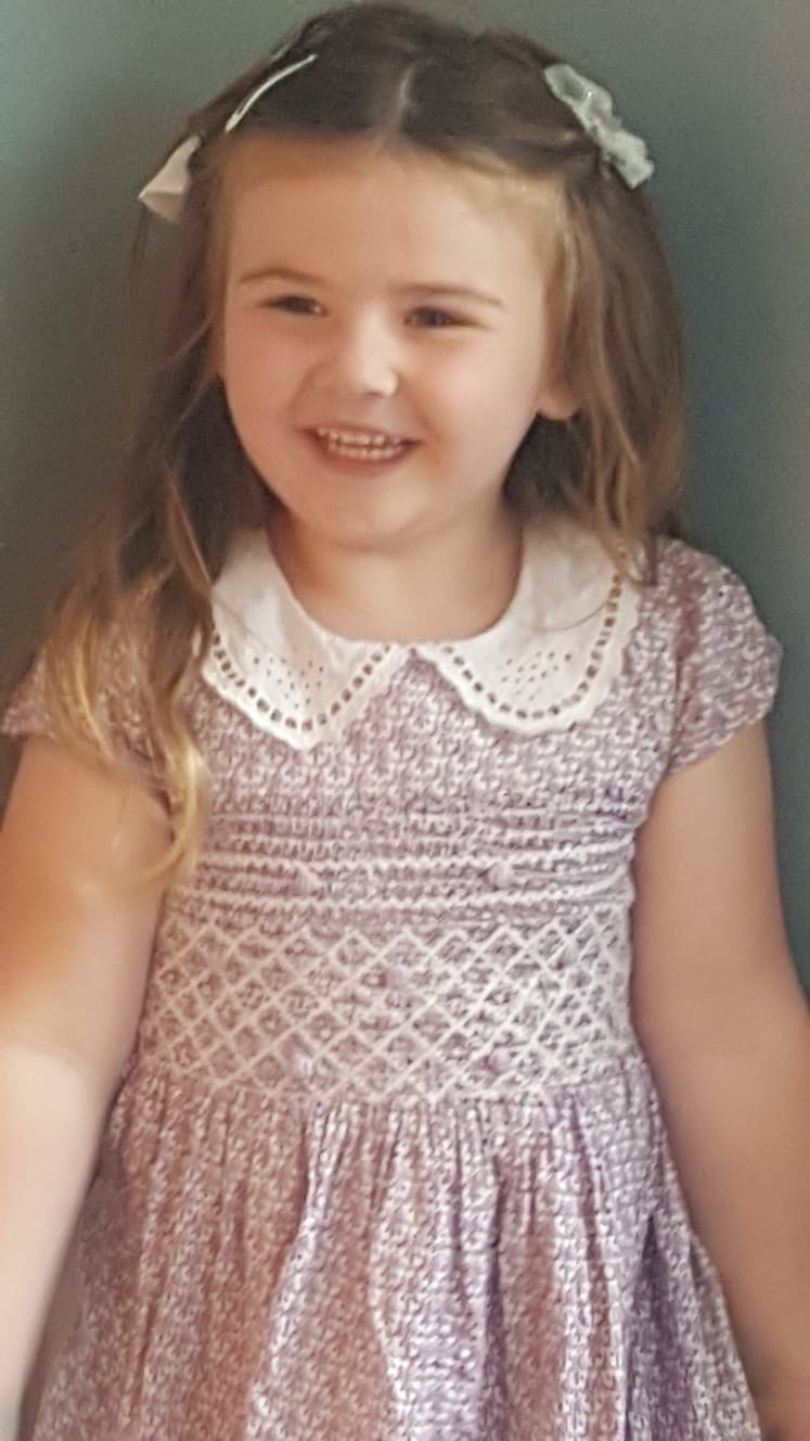 Little Mollie needs help to stop injuring herself