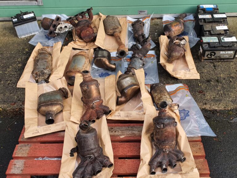 Thefts of catalytic converters on the rise #crimeprevention