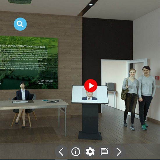 Virtual Room - Limerick Development Plan 550x550