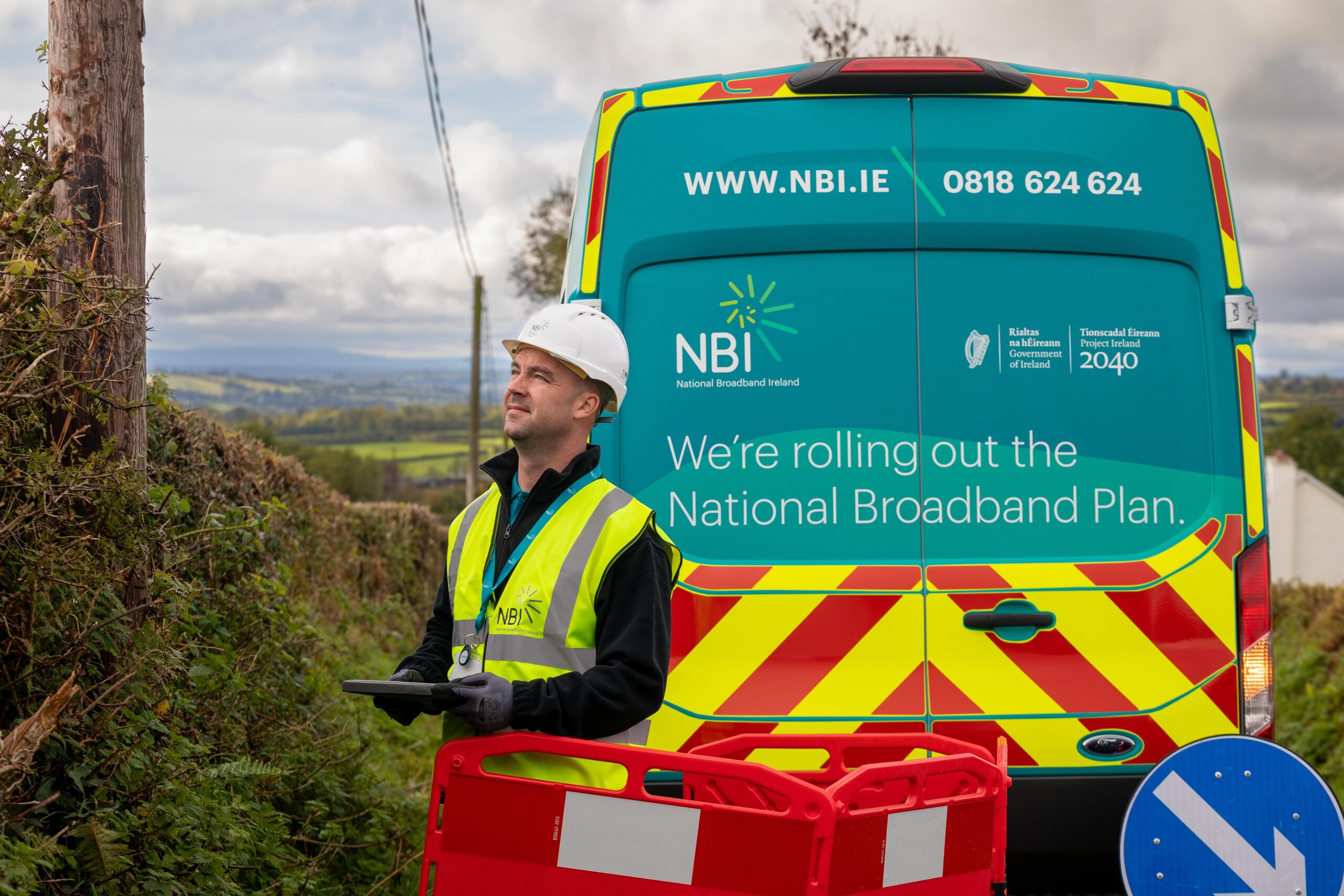 Build Works For New National Broadband Ireland NBI Network Underway In Limerick