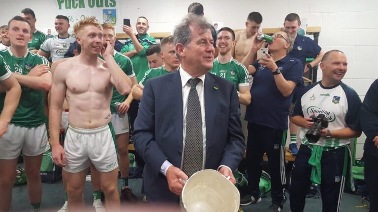 WATCH: “This year its Limerick’s!” JP McManus issues rallying call to Hurlers
