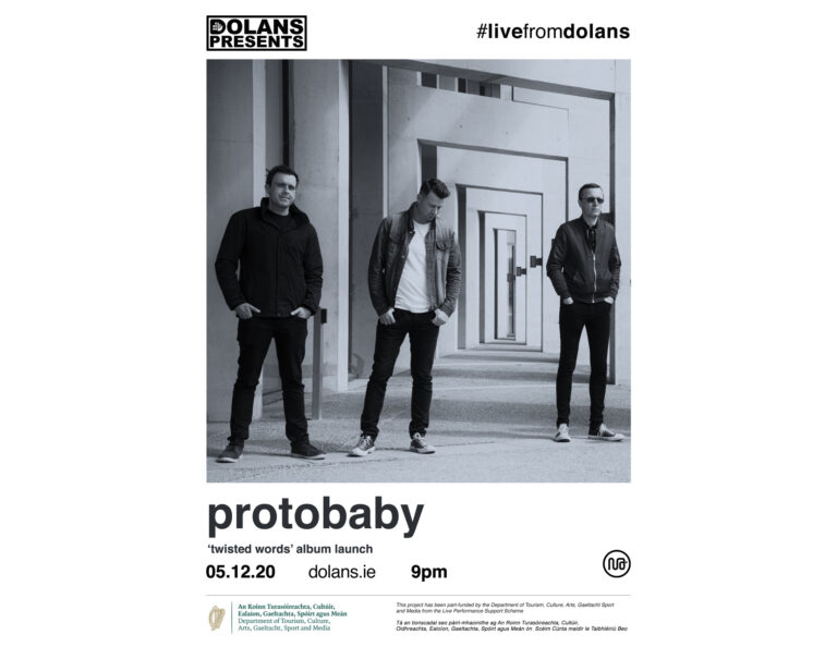 LIVE SHOW from Limerick band Protobaby to launch their new album.