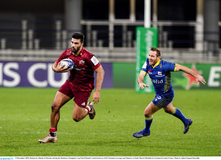 Referees confirmed for Munster’s Round 3 & 4 Champions Cup games