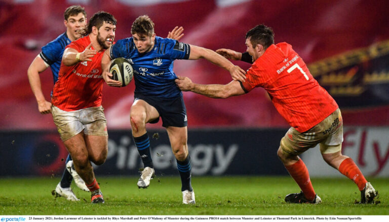 WATCH: Munster Rue Missed Chances As Larmour Leads Leinster To Victory