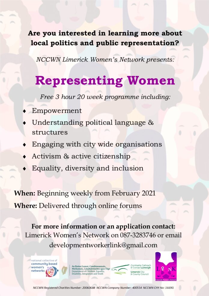 Representing Women Poster LWN