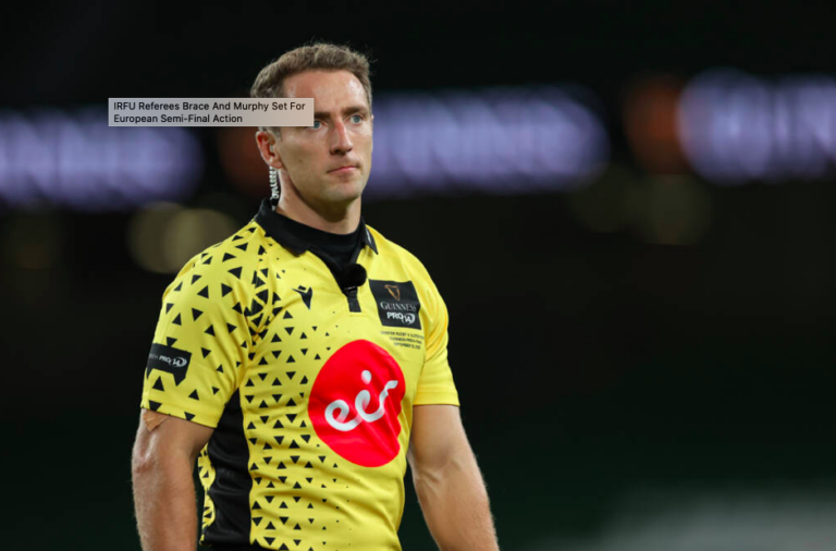 Andrew Brace Confirmed As Referee For Munster Vs Leinster Interpro