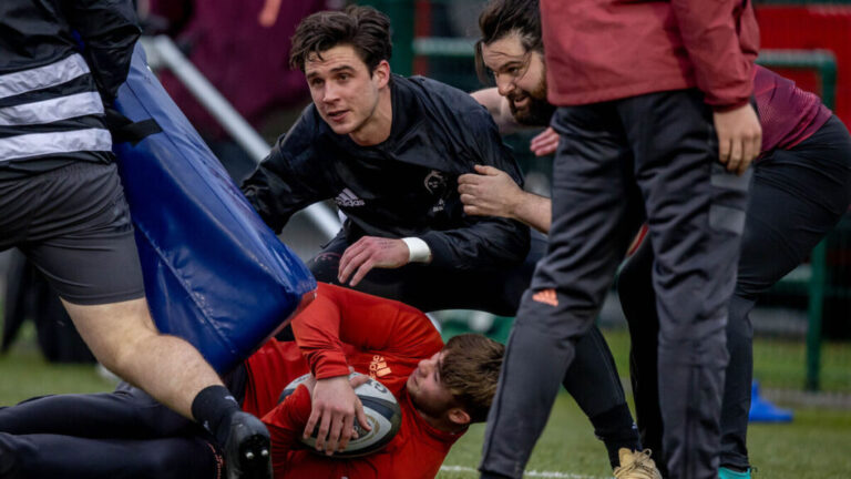 Irish Internationals Return To Munster Camp As Joey Carbery Steps Up Training