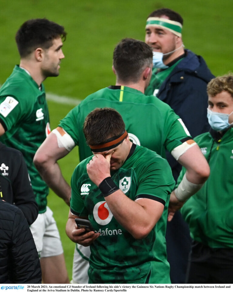 WATCH: Farrell and Sexton reflect on win over England and pay tribute to CJ Stander