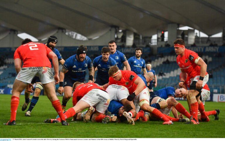 WATCH: Leinster a class above as Conan try sinks Munster