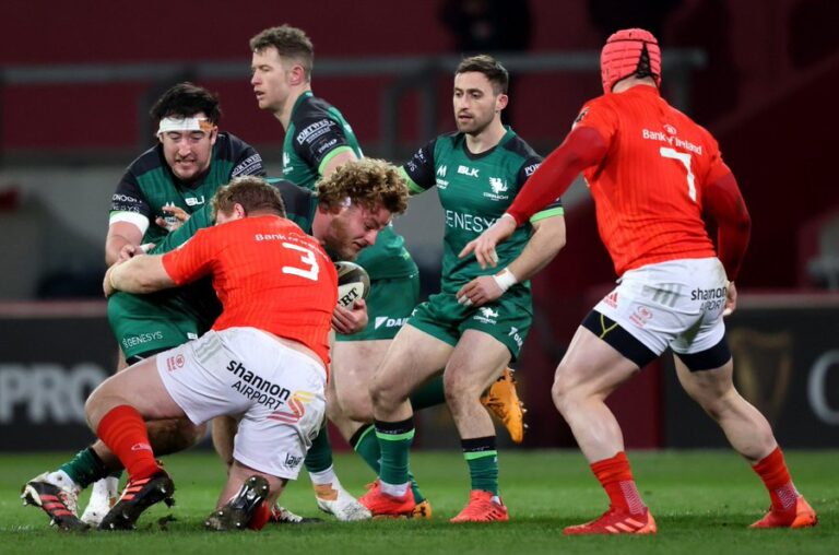 WATCH: Mike Haley try helps misfiring Munster past Connacht