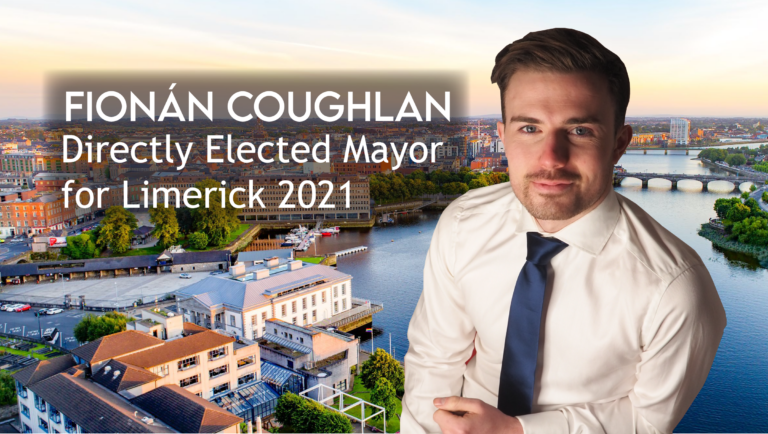 Fionán Coughlan Directly Elected Mayor 2021 Candidacy Announcement