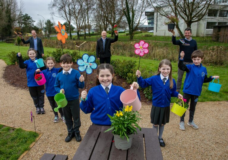 Primary school student wins competition to design a new Biodiversity Garden in Shannon