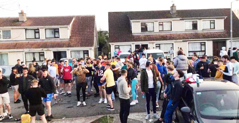 UL street party students threatened with expulsion