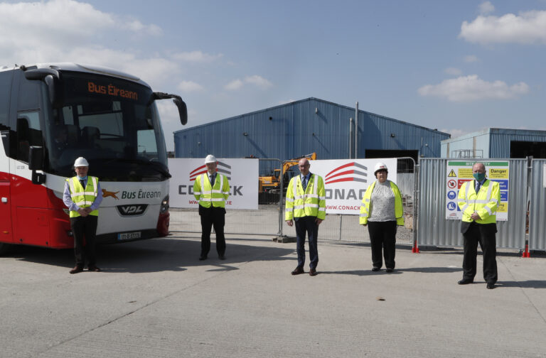 Bus Éireann announces commencement of redevelopment works at Roxboro bus depot and maintenance facility
