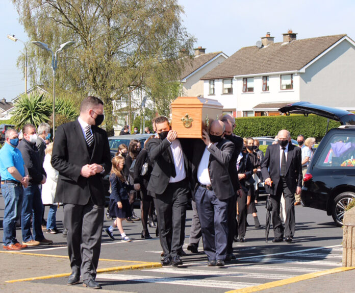 Denis Walsh funeral 1