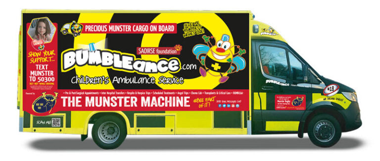 Munster Rugby launch partnership with BUMBLEance