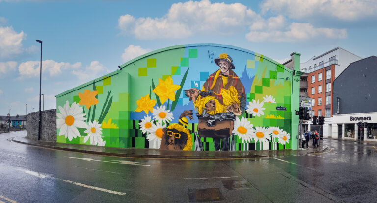 Mural unveiled to legendary Limerick lady, Dodo Reddan