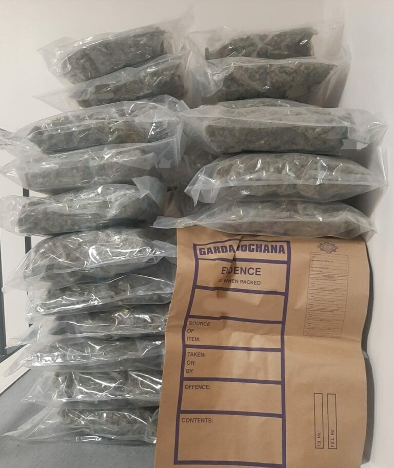 Four granted bail, charged in connection with €900,000 cannabis herb seizure