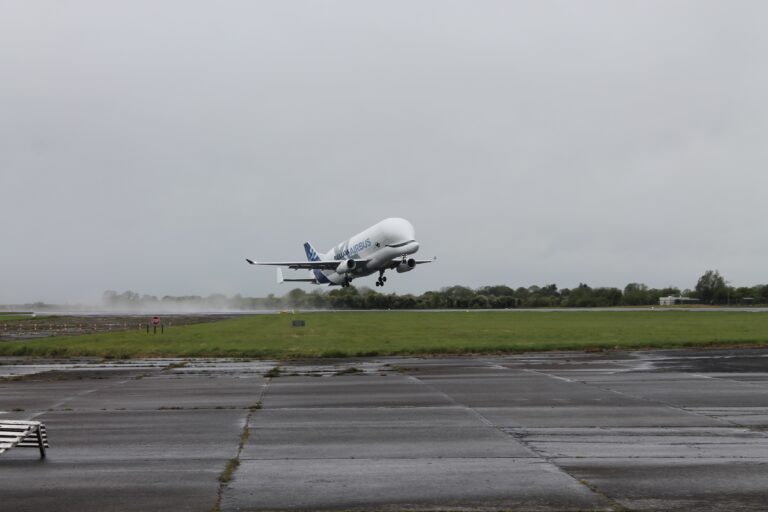 One of the world’s most unusual aircraft arrives at Shannon Airport