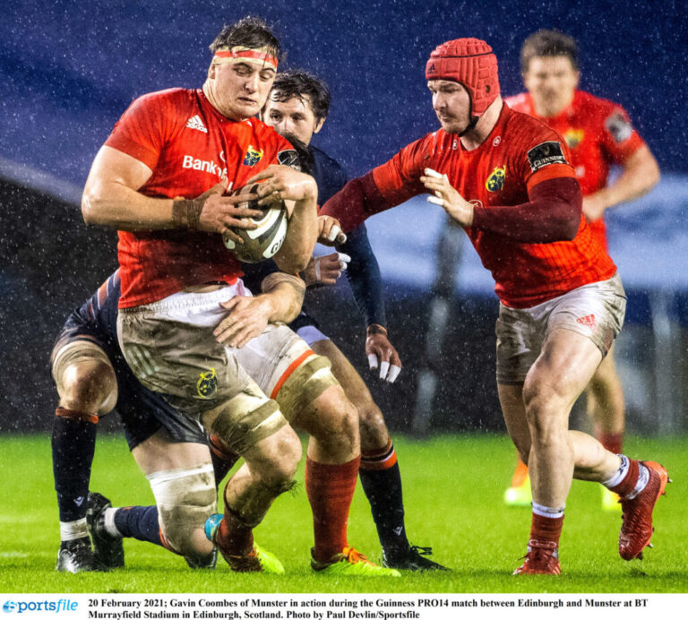 Munster’s Coombes and Wycherley among 11 uncapped players named in Irish squad for Summer Series
