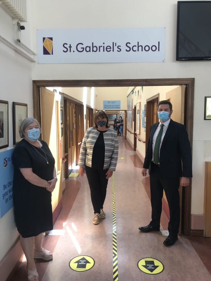 Anne Rabitte Visits St.Gabriels