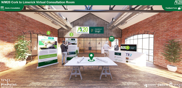 Unprecedented public engagement on N/M20 Cork to Limerick virtual consultation