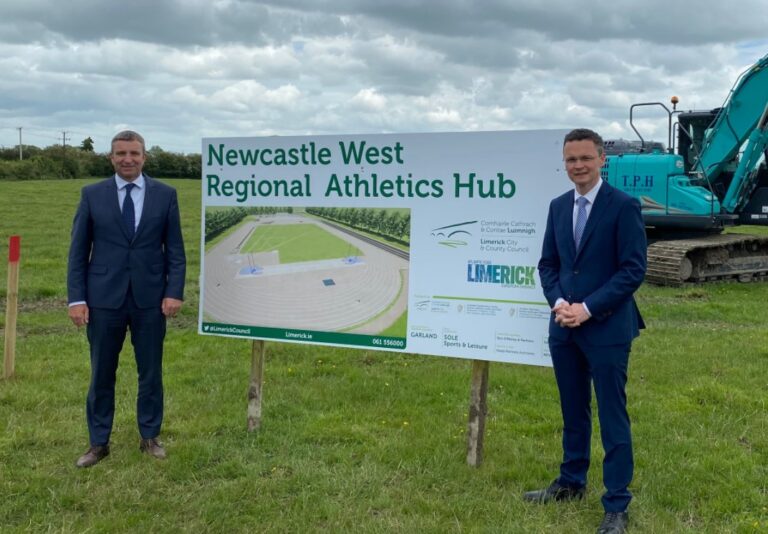 Construction of €3,000,000 Athletics hub in Newcastle West gets under way