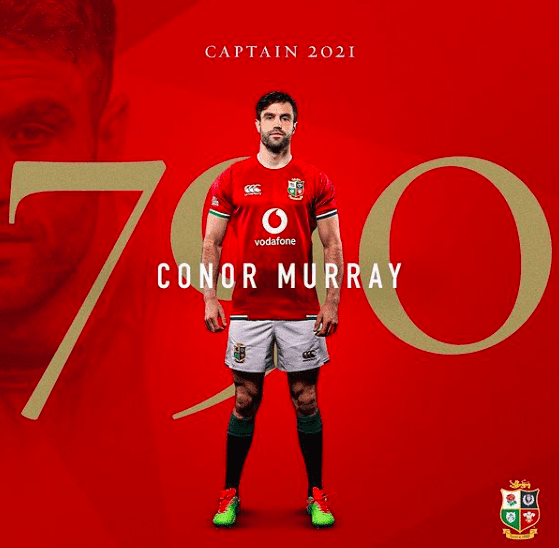 Conor Murray announced as Lions Captain