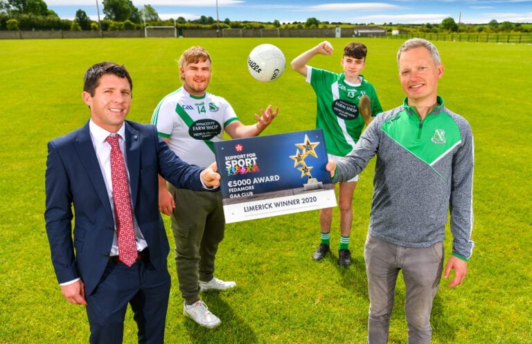 Limerick’s Fedamore GAA Club Receives Texaco Support for sport funding
