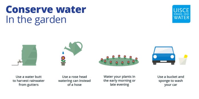 conservation tips for the garden