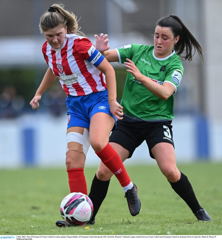 Treaty United Drawn against Peamount in FAI Cup
